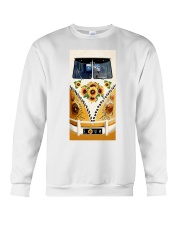 Sunflower car Crewneck Sweatshirt tile