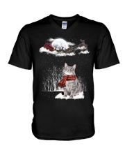 Santa Claus Is Coming To Town V-Neck T-Shirt tile