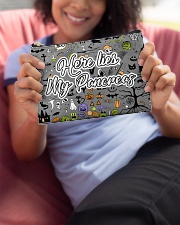 Here lies my pancreas Halloween Accessory Pouch - Standard aos-accessory-pouch-8-5x6-lifestyle-front-06