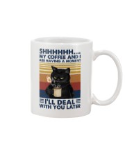 Shhh my coffee and I Mug tile