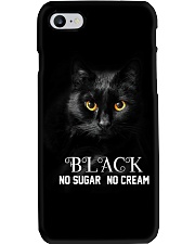 Pure Black Phone Case tile