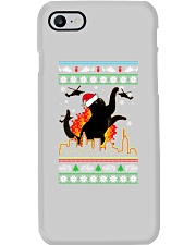 Catzilla Meowy Christmas Phone Case tile