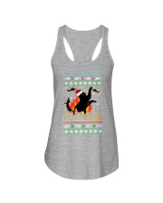 Catzilla Meowy Christmas Ladies Flowy Tank tile