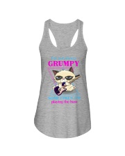 I'm not always grumpy Ladies Flowy Tank tile