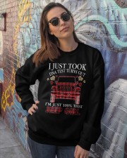 I just took DNA test turns out Crewneck Sweatshirt lifestyle-unisex-sweatshirt-front-3