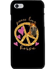 Peace love horse Phone Case tile