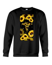 Blooming sunflower Crewneck Sweatshirt tile