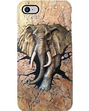 Elephant Clay Pattern Print Phone Case i-phone-7-case