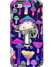 Mushroom Hunter Metal Pattern Print Phone Case i-phone-8-case