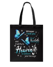 Whisper I love you Tote Bag tile