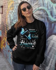 Whisper I love you Crewneck Sweatshirt lifestyle-unisex-sweatshirt-front-3