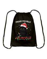 Proud Member Of The Naughty List Drawstring Bag tile