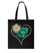 My heart belongs to my police officer Tote Bag tile