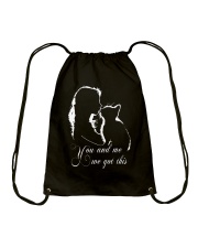 You and me we got this Drawstring Bag tile