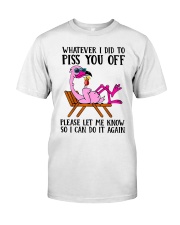 Please let me know Classic T-Shirt front