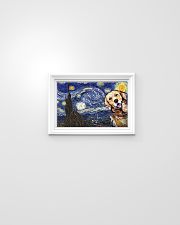 Golden Retriever Starry Night Dog lovers 17x11 Poster poster-landscape-17x11-lifestyle-02