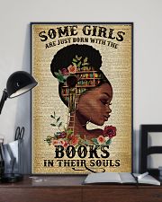 Some girls are just born with the books 11x17 Poster lifestyle-poster-2