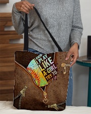 I know I play like a girl All-over Tote aos-all-over-tote-lifestyle-front-10