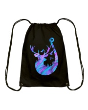 Duck Deer and Hook Drawstring Bag tile