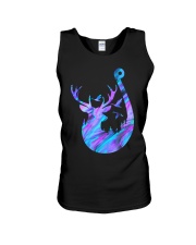 Duck Deer and Hook Unisex Tank tile