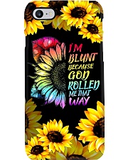 I'm blunt because god rolled me that way Phone Case i-phone-8-case