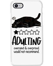 Adulting is overrated Phone Case tile
