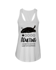 Adulting is overrated Ladies Flowy Tank tile