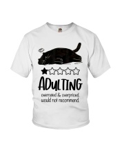 Adulting is overrated Youth T-Shirt tile