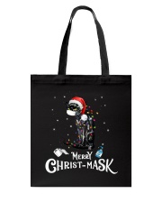 Merry Christmask Tote Bag tile