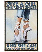 Give a girl the right shoes 11x17 Poster front