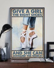 Give a girl the right shoes 11x17 Poster lifestyle-poster-2