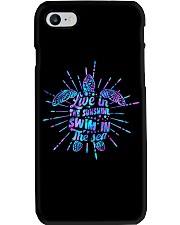 Live in the sunshine swim in the sea Phone Case tile