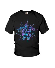 Live in the sunshine swim in the sea Youth T-Shirt tile