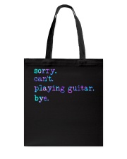 Sorry can't Tote Bag tile