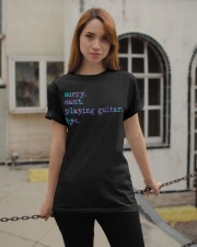 Sorry can't Classic T-Shirt apparel-classic-tshirt-lifestyle-19