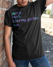 Sorry can't Classic T-Shirt apparel-classic-tshirt-lifestyle-27