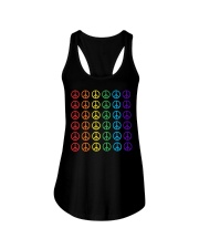 Peace Ladies Flowy Tank tile