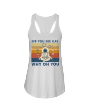 Eff you see kay spiritual space Ladies Flowy Tank tile