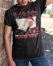 This Is My Christmas Pyjama Shirt Classic T-Shirt apparel-classic-tshirt-lifestyle-27