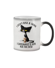 I don't rise and shine Color Changing Mug tile