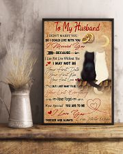 To my husband 11x17 Poster lifestyle-poster-3