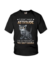 I don't have attitude Youth T-Shirt tile