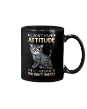 I don't have attitude Mug tile
