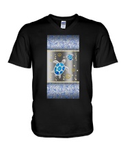 Gem Turtles V-Neck T-Shirt tile