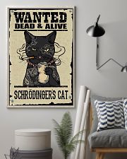 Wanted Schrödingers cat 11x17 Poster lifestyle-poster-1
