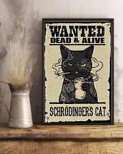 Wanted Schrödingers cat 11x17 Poster lifestyle-poster-3