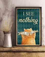 I see nothing 11x17 Poster lifestyle-poster-3