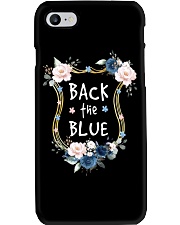 Back the blue Phone Case tile