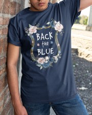 Back the blue Classic T-Shirt apparel-classic-tshirt-lifestyle-27