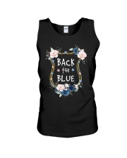 Back the blue Unisex Tank tile